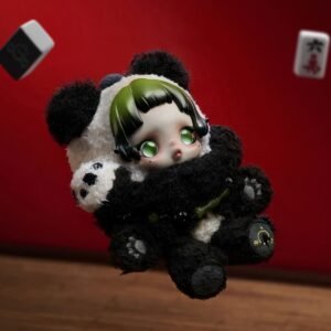 POPMART SKULLPANDA Lazy Panda Plush Doll Pendant - Image 5